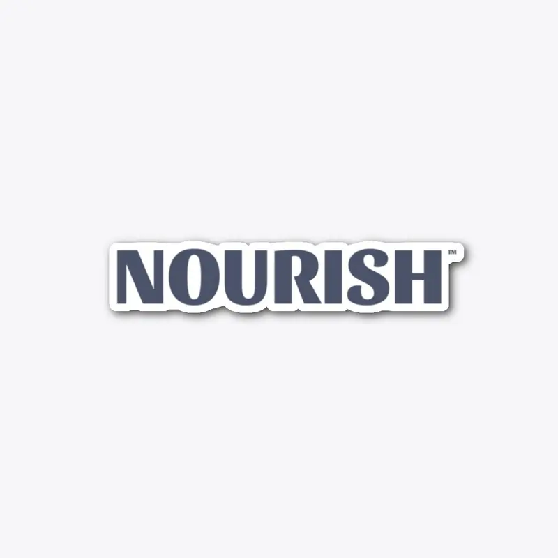 Nourish Sticker